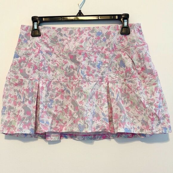 Etonic Tennis Skirt Pink Gray White Size Small - Picture 1 of 7